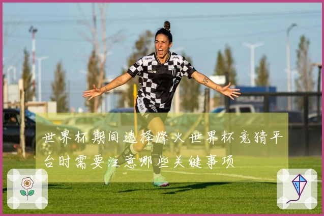 世界杯期间选择烽火世界杯竞猜平台时需要注意哪些关键事项